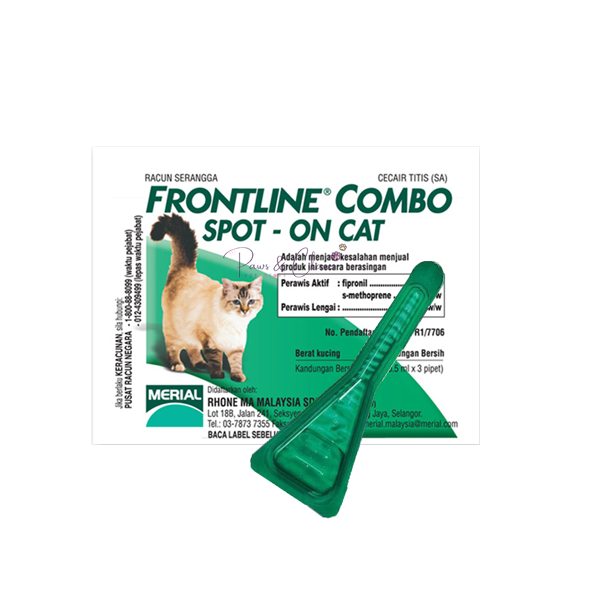 Frontline Combo Spot - On Cat 1.5ml (0.5ml x 3 pipet) 1 Box