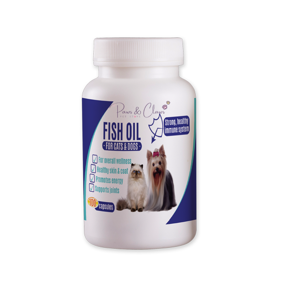 Fish Oil For Cats 100 Capsules