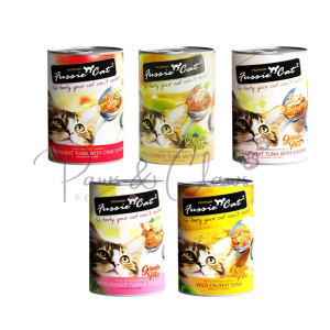 Fussie Cat Premium Cat Canned Food (Tuna Range) - 400g